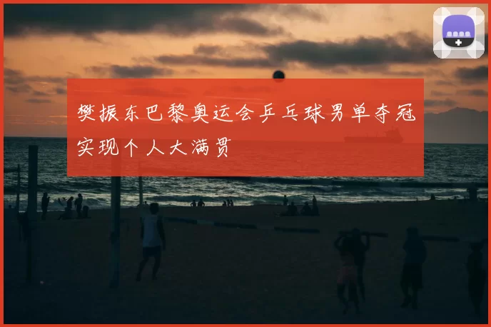 樊振东巴黎奥运会乒乓球男单夺冠实现个人大满贯